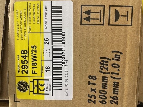 GE F18W Leuchtstofflampe 2500 K warmweiß