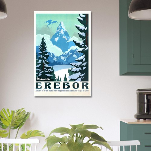 Willkommen in Erebor - HdR Poster - Der Hobbit - Reisedruck - Bild 3 von 7