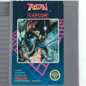 Nintendo NES Trojan solo cartuccia videogioco autentica Capcom 1985 HG34