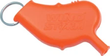 All Weather Safety Whistle Wind Storm Safety Whistle Orange casing. 2 5/8" overa