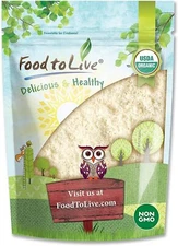 Food to Live Organic Almond Flour, 4 Pounds - Extra Fine Blanched Prime Meal