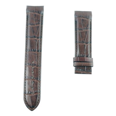 Brown leather strap Tissot Couturier size XL quartz or automatic T610028569 22mm