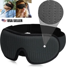 Sleep Mask Eye Mask for Sleeping Sleep Eye Mask for Women Men 3D Contoured USA