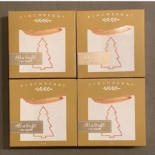 4 Finchberry All is Bright Bath Soap Cedar and Cardamom 4.5 OuncesHandcrafted