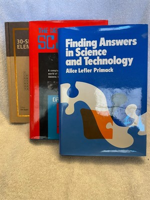 Lot of Sience and Technology Books! All Hardcover!