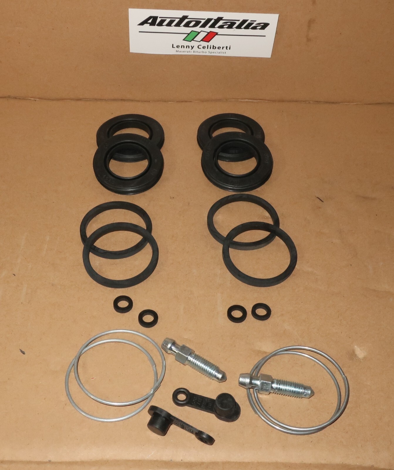 Maserati Biturbo  REAR BRAKE CALIPER KIT SET rebuild Ghibli II   310220032