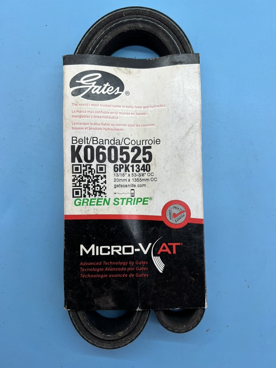Serpentine Belt-Premium OE Micro-V Belt Gates K060525 - Main Image