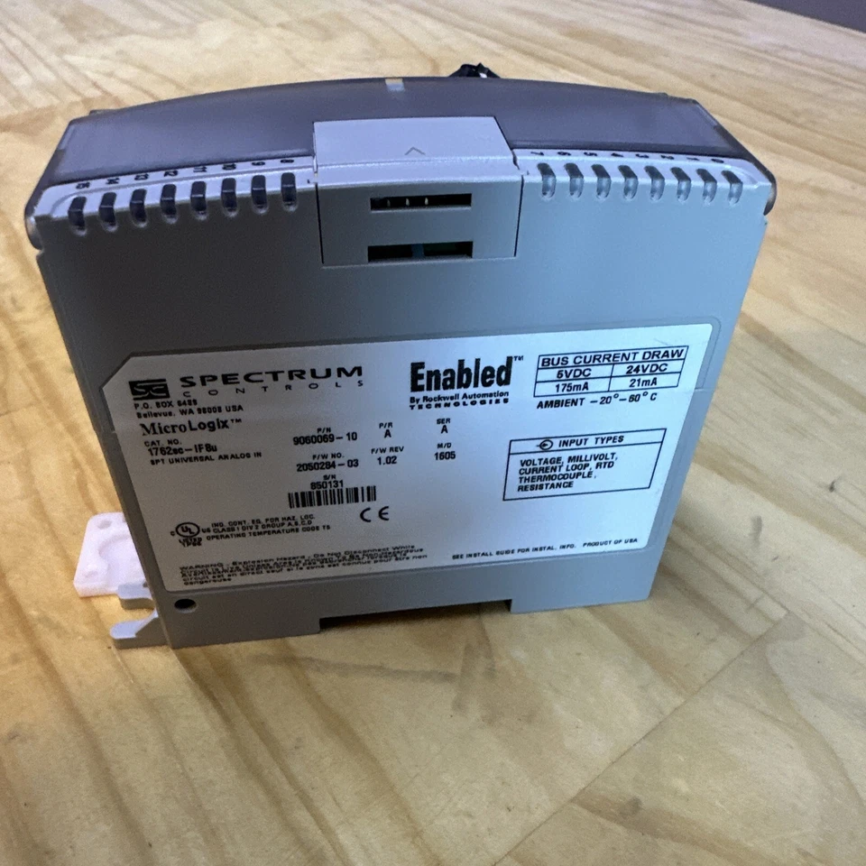 Spectrum Controls 1762sc-IF8u Universal analogue input module 8-channel - Image 2 of 4