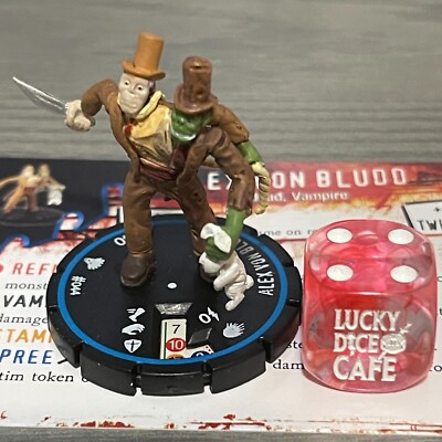 Horrorclix Freakshow 044 Alex Von Bludd Experienced