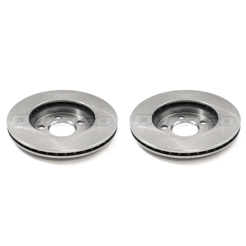 Rotores de freno de disco delanteros 2 piezas para Plymouth Neon 1995 Foto 2 de 4