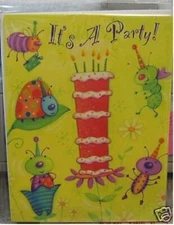 NOTE CARDS by Leanin' Tree--It's a Party with Bees and Insects--Invitation Cards