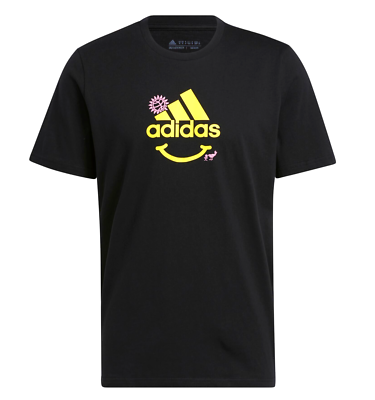 NEW MENS ADIDAS ORIGINALS SMILEY SPORTS TEE SHIRT ~ SIZE XL