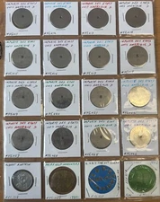 59. Importe Des Amerique D Tokens, Fairfield, Time Out Tavern, Shriners, Albert