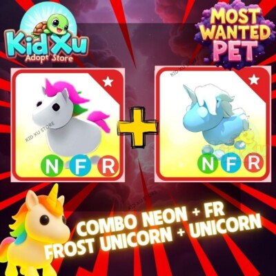   Neoon Unicorn + Frost Unicorn (NFR / FR/Fly/ride)Adopt M2e Pet/Trusted!!