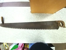 CHRISTMAS SPECIAL DISSTON TWO HANDLE TIMBER SAW 54 INCH CROSS CUT