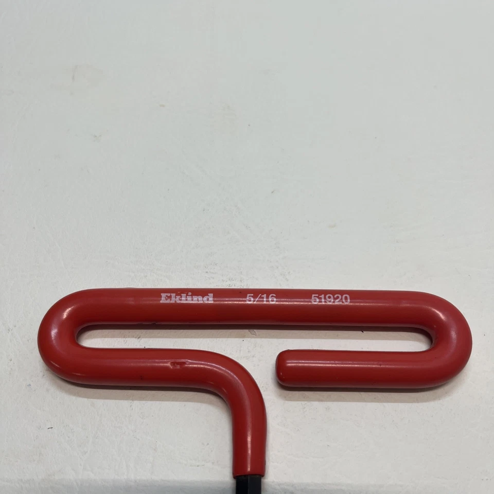 Eklind 51920 5/16" T Handle Hex Key 9 " lenght - Image 2 of 3