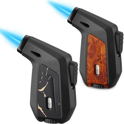 2 Pk Torch Lighter  Single Jet Flame Butane Lighters Refillable Torch  Lighter A