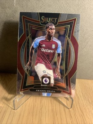 Amadou Onana Panini Select 2024-25 EPL Premier League Terrace #15