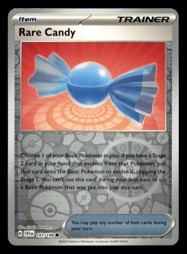 Rare Candy 191/198 SV01: Scarlet & Violet Base Set Reverse Holo NM Pokemon TCG