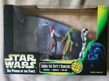 Star Wars Power of the Force POTF Cinema Scenes Jabba The Hutt's Dancers Actio