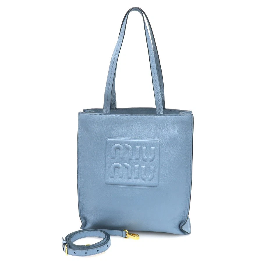 Blue Miu Miu Tote Bags & Handbags for Women for sale | eBay