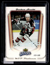 2005-06 Upper Deck MVP Platinum Jochen Hecht 3/25 Buffalo Sabres #51