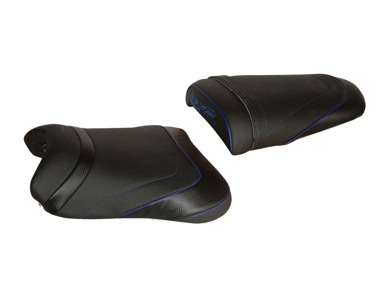 Housses de siège Suzuki GSX-R 1000 2003-2004 Top Sellerie France HSD2698 en similicuir noir