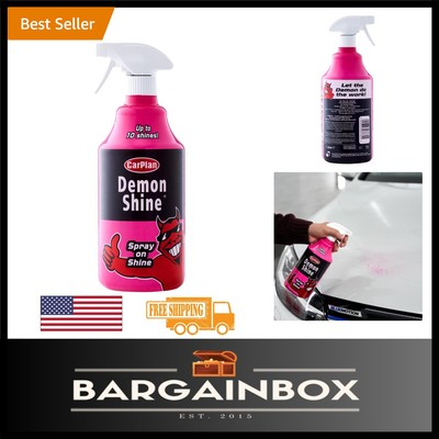 #ad Revolutionary Demon Shine 34oz Easy Spray On Gloss for Automotive Exteriors $42.99