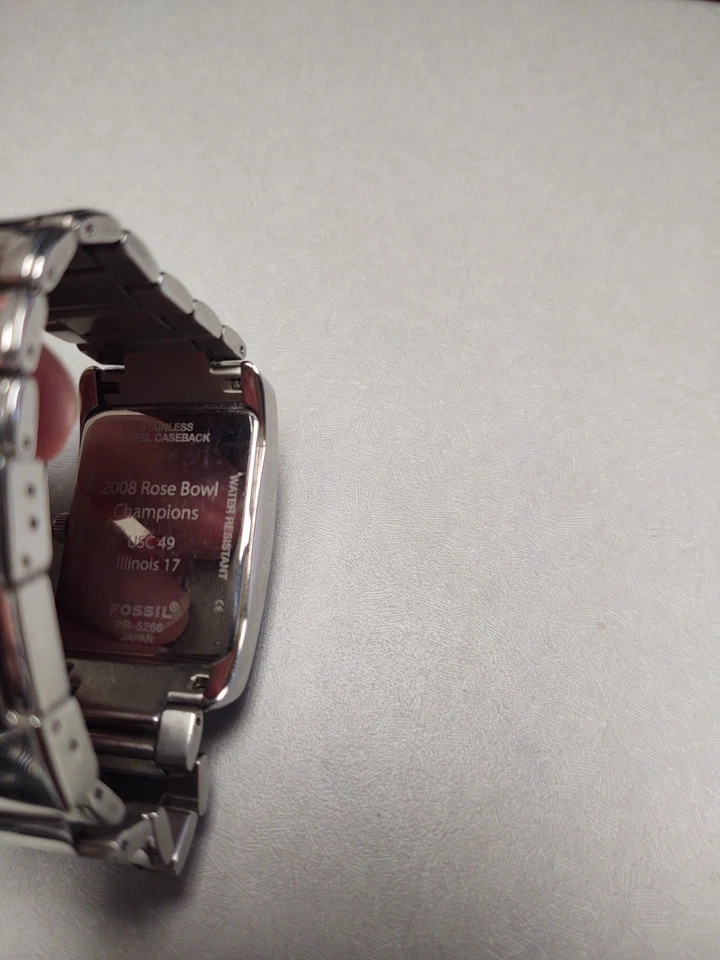 Reloj Rose Bowl 2008 USC Trojans Illinois lucha illinis jugador de fútbol americano Foto 3 de 4