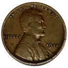 1911 P Lincoln Wheat Cent Penny Very Good Condition Actual Coin Pictured - 1778