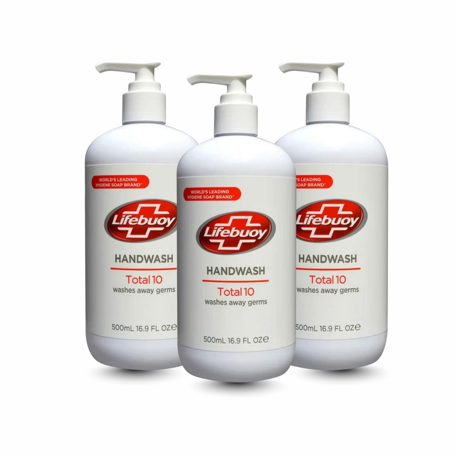 Lifebuoy Hand Wash Total 10 Antibacterial Liquid Soap 16.9 fl oz NEW