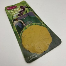 Vintage Rubbermaid Wedgewood Gold Flower Bathtub Appliques 7085 1974 14 Pcs