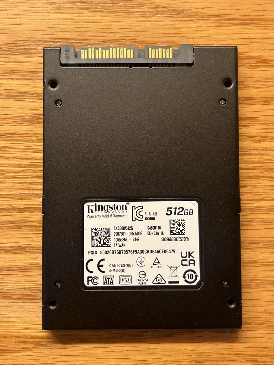 Kingston 512 GB Internal Solid-State Drives for sale | eBay