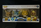 Funko POP! Pokemon Eeveelutions Eevee Vaporeon Jolteon Flareon 4 Pack