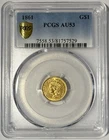 1861-P Gold Dollar — photo from another recent sale