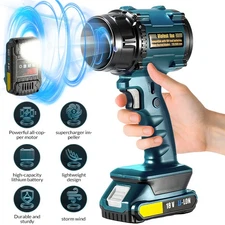 Jet Dry Mini Blower 35000RPM Air Blower Super Fan Turbo Battery Powered Portable