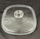 PYREX A-9-C Clear Glass Replacement Lid No chips or cracks  LID ONLY