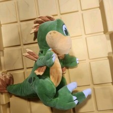 Disney Animal Kingdom Dino-Rama Plush Stuffed Animal Daryl Dinosaur Green 12 P21
