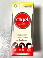 at-Home Dry Cleaner Refill Kit - 8 Loads,CRB-01126