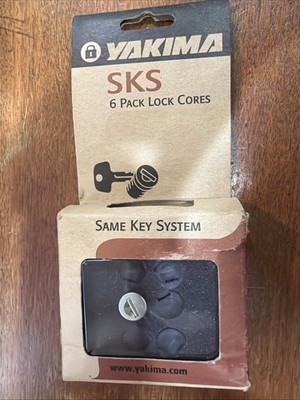 Genuine Yakima SKS Lock Core (1 Core, 1 Key, 1 Control Key, 5 Blanks) A153 Code
