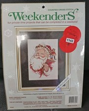 Christmas Rosy Cheek Santa Weekenders Counted...