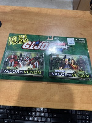 GIJoe Venom vs Valor Bonus Pack BOGO MISB
