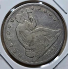 1861 P Seated Liberty Half Dollar