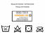 Indexbild 3 - 2er Set Kissen Kopfkissen Sofakissen mit Polyesterhohlfaserfüllung 80x80 cm
