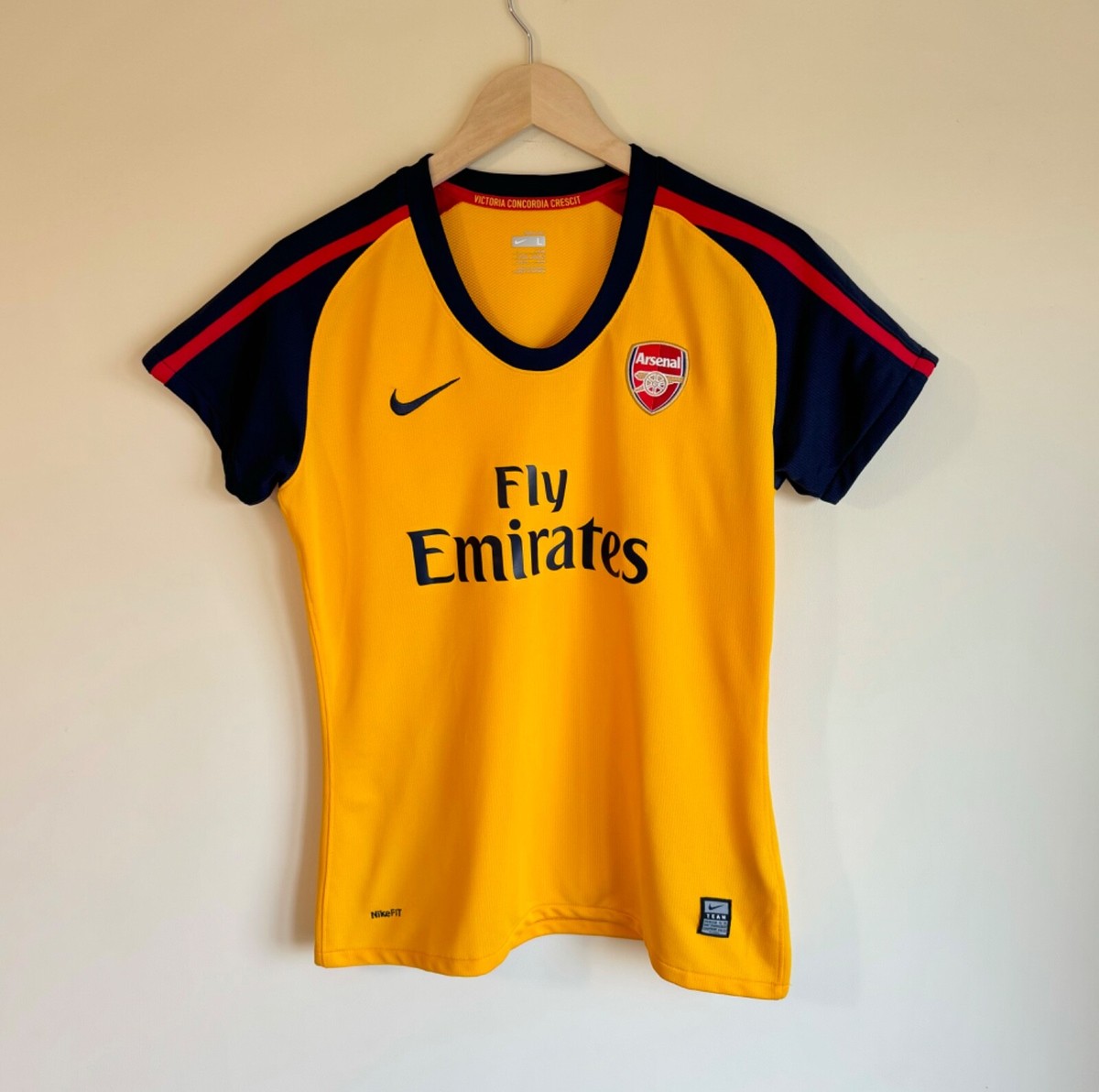 08/09 アーセナル アウェイ ユニフォーム NIKE Arsenal London 2008/2009 Away Football Shirt Soccer Jersey