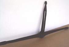 ANTICA VECCHIA BILANCIA STADERA RURALE IN FERRO BATTUTO DA BARATTO RARA D' 800