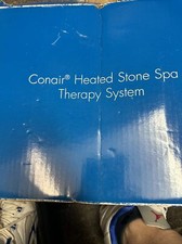 NEW Conair Body Benefits Heated Stone Spa Hot Rock Therapy Base, Poor Box