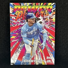 2025 Topps series 1 Celebration - BOBBY WITT JR SSP POWER PLAYERS #PP-17 📈🔥