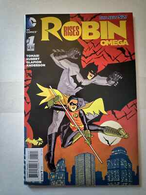 Robin Rises Omega #1  Variant Comic 1st Print Unread Incentive 1:50 NM- to NM+