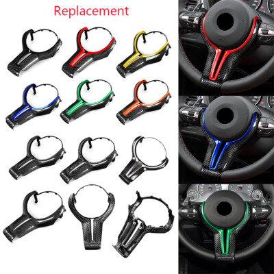 Kohlefaser Ersatz Lenkrad Abdeckung für BMW M2 M3 M4 M5 M6 X5M X6M F10